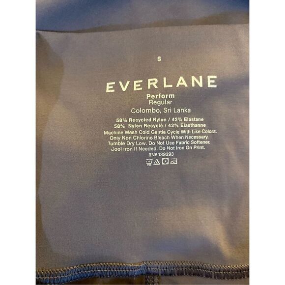 Everlane, the performance, plum, purple ankle leggings, size small - Picture 5 of 6